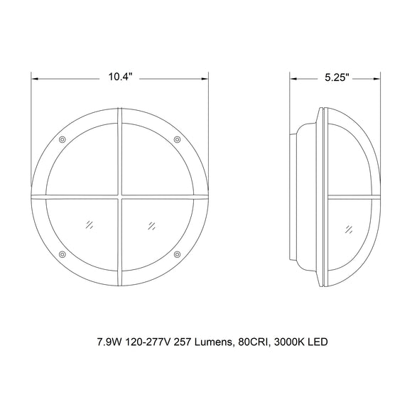 B31182/B31183 With Tool Outdoor LED Wall Sconce
