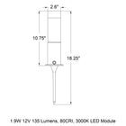 B55005/B55010 Outdoor LED Garden Lamp