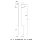 B77237/B77238 Garden Outdoor LED Bollard Light