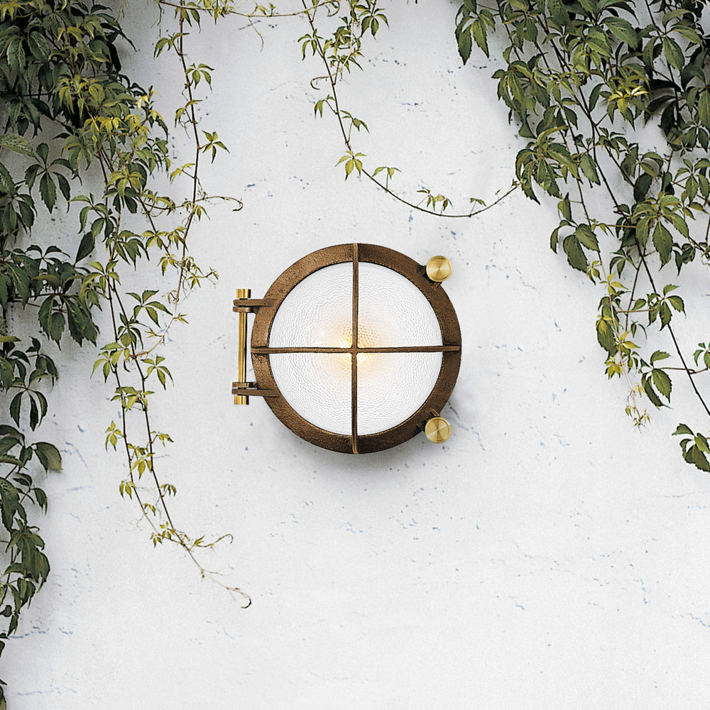 Cast Bronze Outdoor LED Wall Sconce