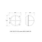 Cast Bronze Outdoor LED Wall Sconce