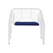 Hot Seat Lounge Chair  option Navy Sunbrella