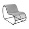 Loop Lounge Chair  option Granite Sunbrella