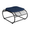 Loop Ottoman  option Navy Sunbrella