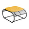 Loop Ottoman  option Yellow Sunbrella