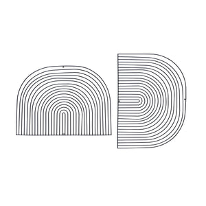 Modular Curved Wall Décor
