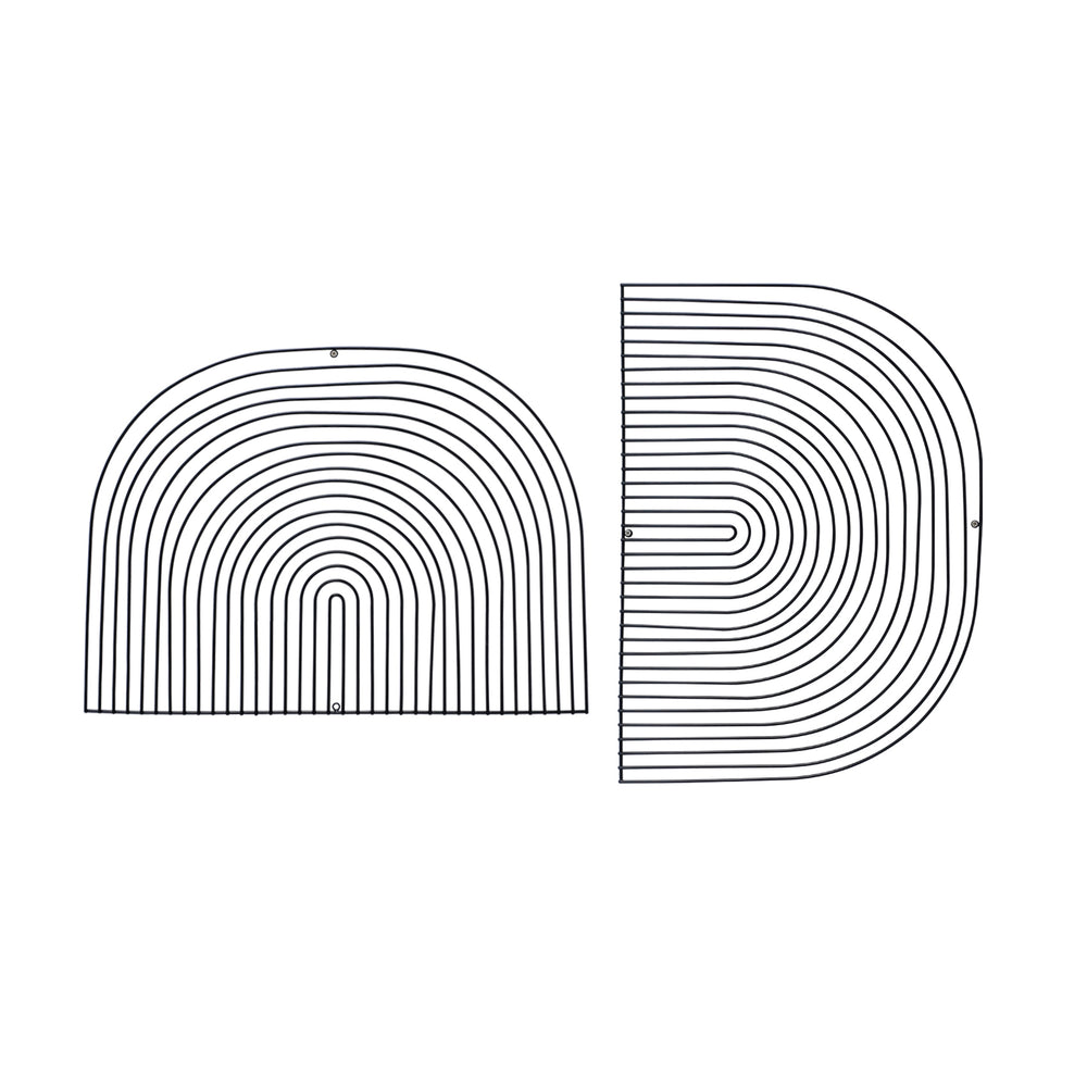Modular Curved Wall Décor