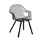 Rita Dining Armchair  option Black