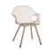 Rita Dining Armchair  option Tan
