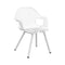 Rita Dining Armchair  option White