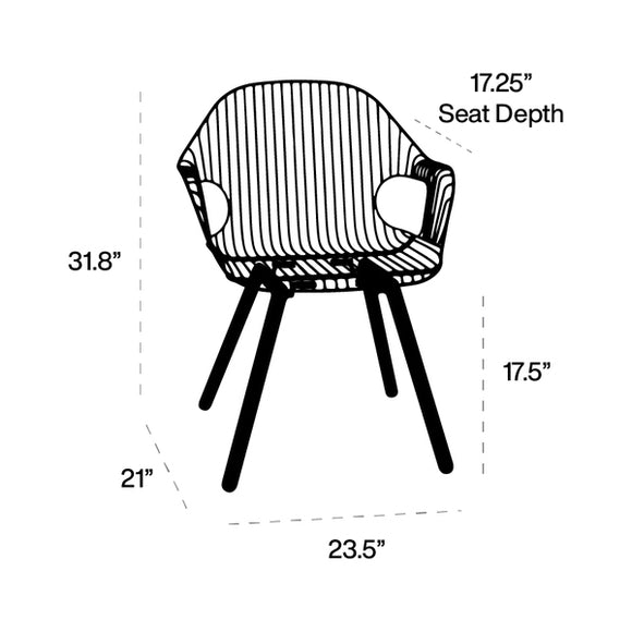 Rita Outdoor Dining Armchair