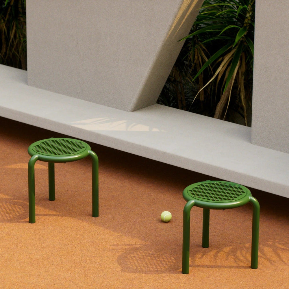 Tripod Outdoor Stacking Stool/Side Table