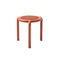 Tripod Outdoor Stacking Stool/Side Table  option Terracotta