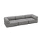 The Cube Three Seater Sofa  option Grey Boucle