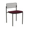 The Rachel Chair  option Burgundy Sunbrella