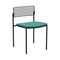 The Rachel Chair  option Teal Sunbrella