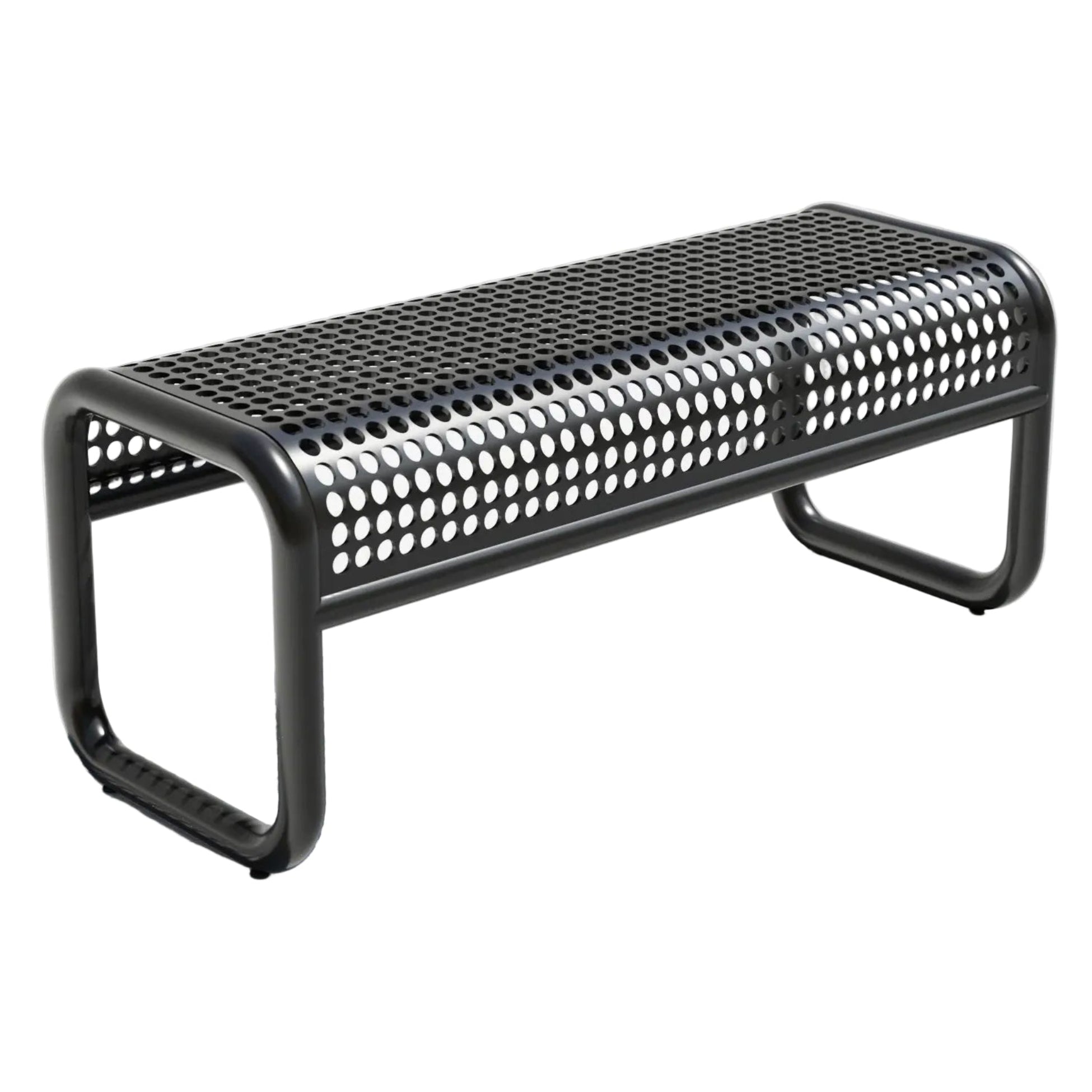 Bend Goods Tube Outdoor Bench - 2Modern