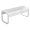 Tube Outdoor Bench  option White