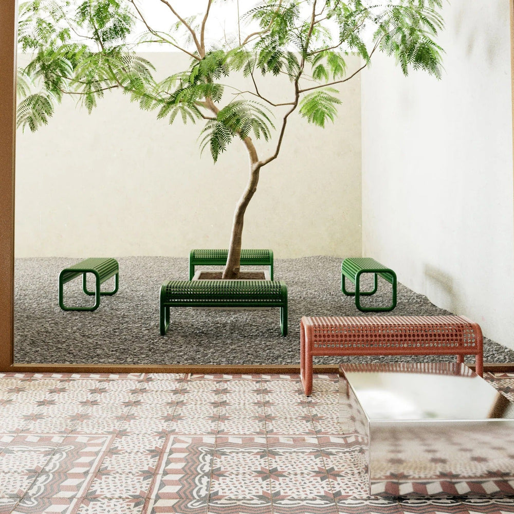 Tube Outdoor Bench