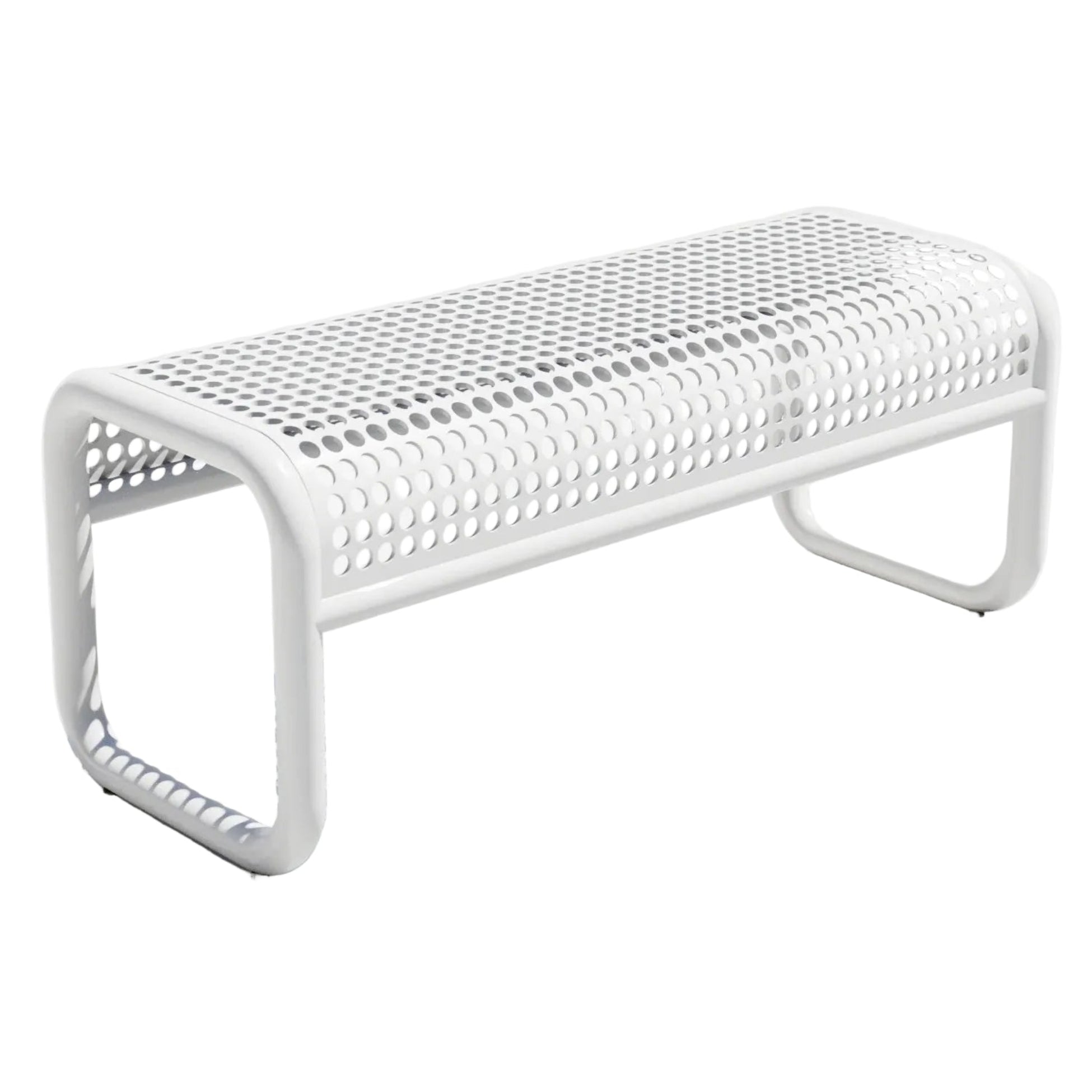 Bend Goods Tube Outdoor Bench - 2Modern
