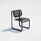 Tube Outdoor Dining Chair  option Black