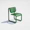 Tube Outdoor Dining Chair  option Green
