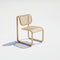 Tube Outdoor Dining Chair  option Tan