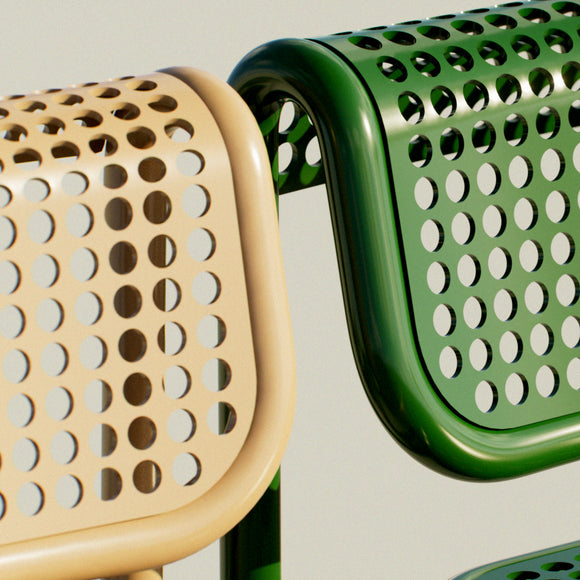 Tube Outdoor Dining Chair