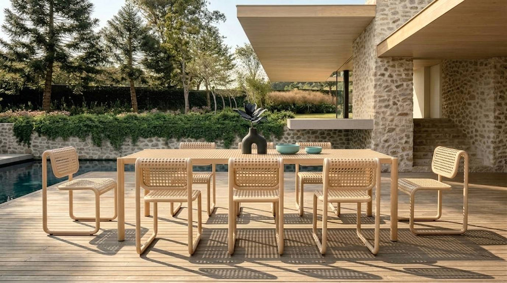 Tube Outdoor Dining Chair
