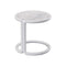 Tube Ceramic Side Table  option White