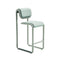 Tube Stool  option Moon Dust / Grey Vegan Leather