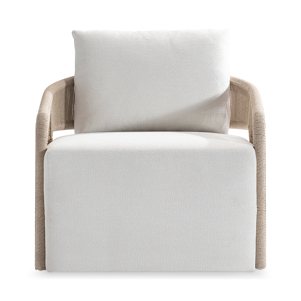 Trellis Outdoor Swivel Chair