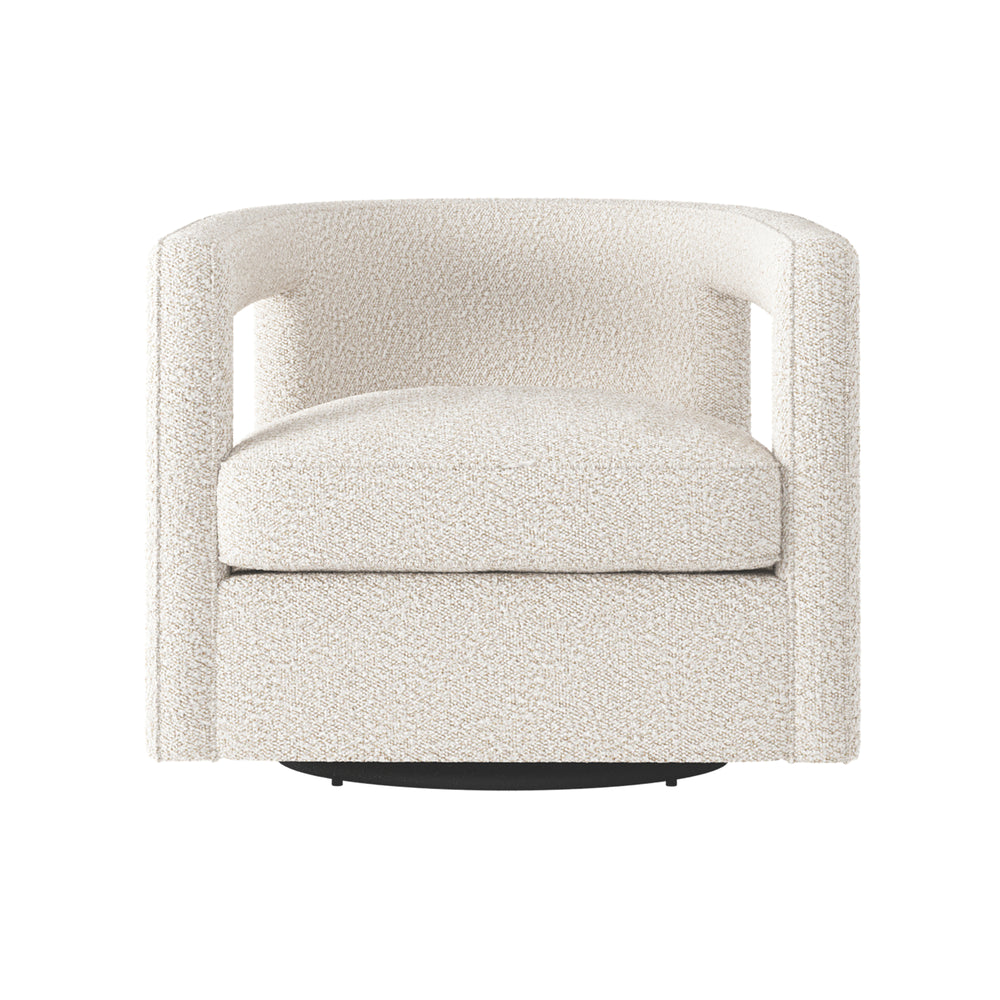Alana Upholstered Swivel Lounge Chair