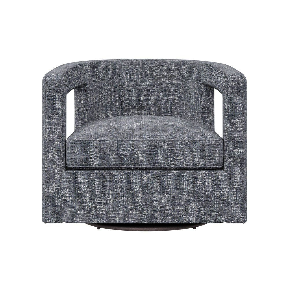Alana Upholstered Swivel Lounge Chair
