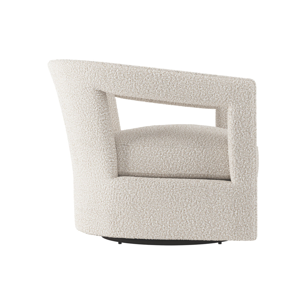 Alana Upholstered Swivel Lounge Chair