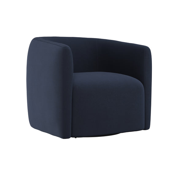 Aline Upholstered Swivel Lounge Chair