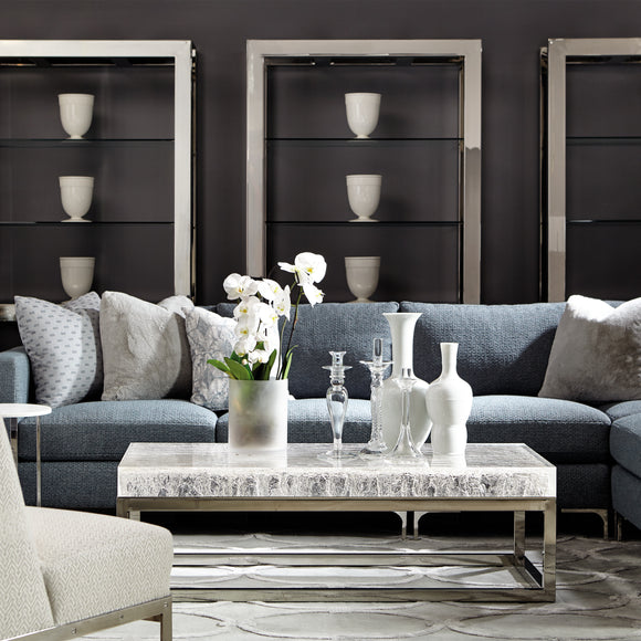 Bernhardt arctic coffee table discount