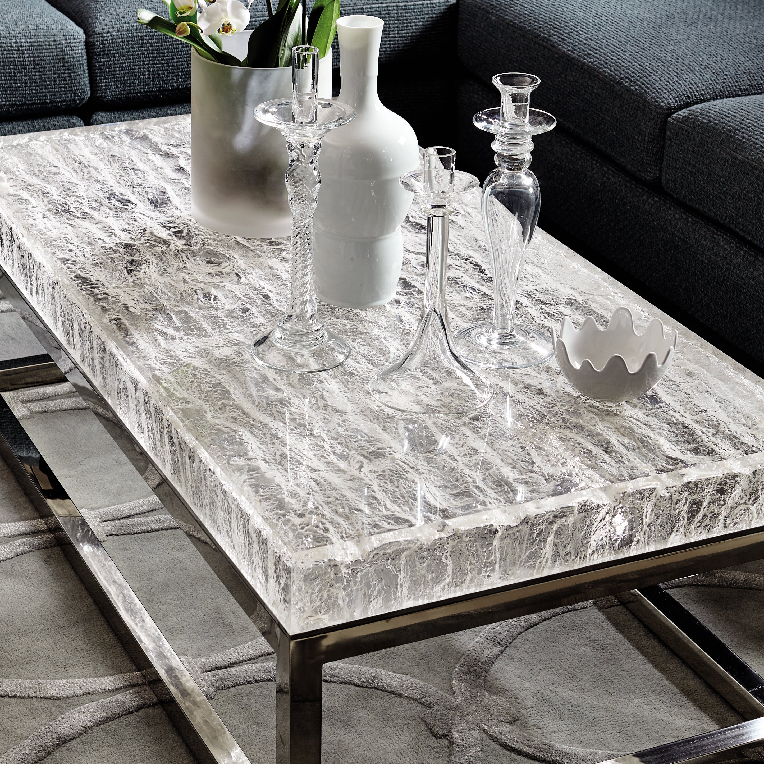 Bernhardt Arctic Cocktail Table - 2Modern