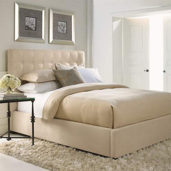 Avery Extended Fabric Panel Bed