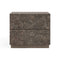Calavaras Nightstand  option Smoked Truffle