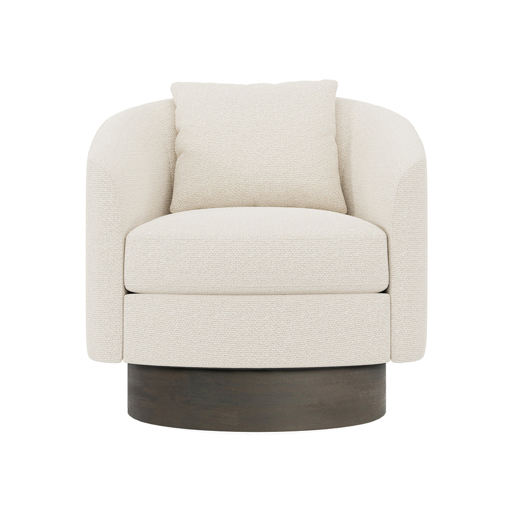 Camino Upholstered Swivel Lounge Chair
