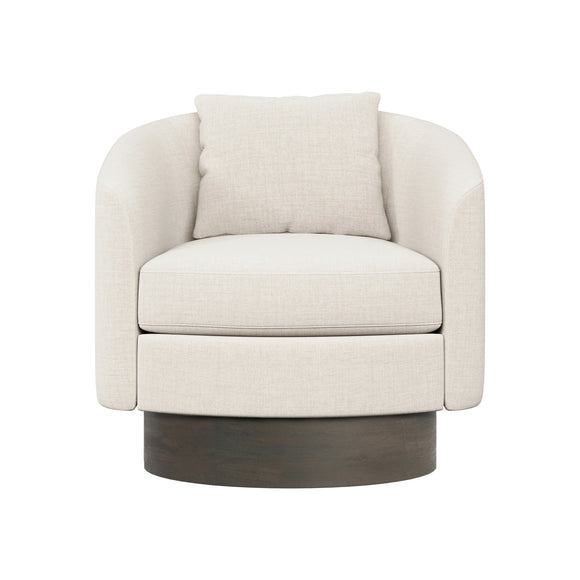 Camino Upholstered Swivel Lounge Chair