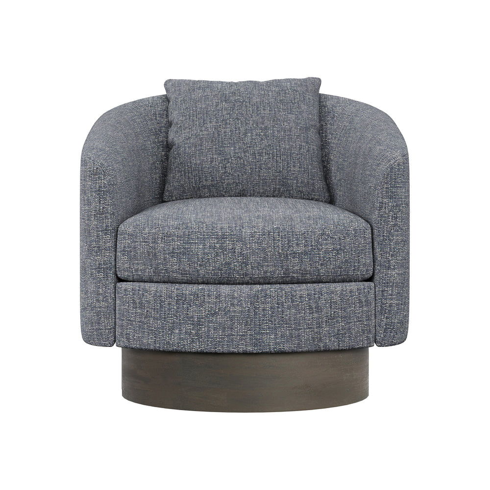 Camino Upholstered Swivel Lounge Chair