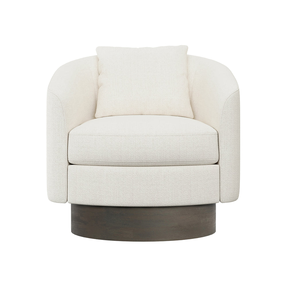 Camino Upholstered Swivel Lounge Chair