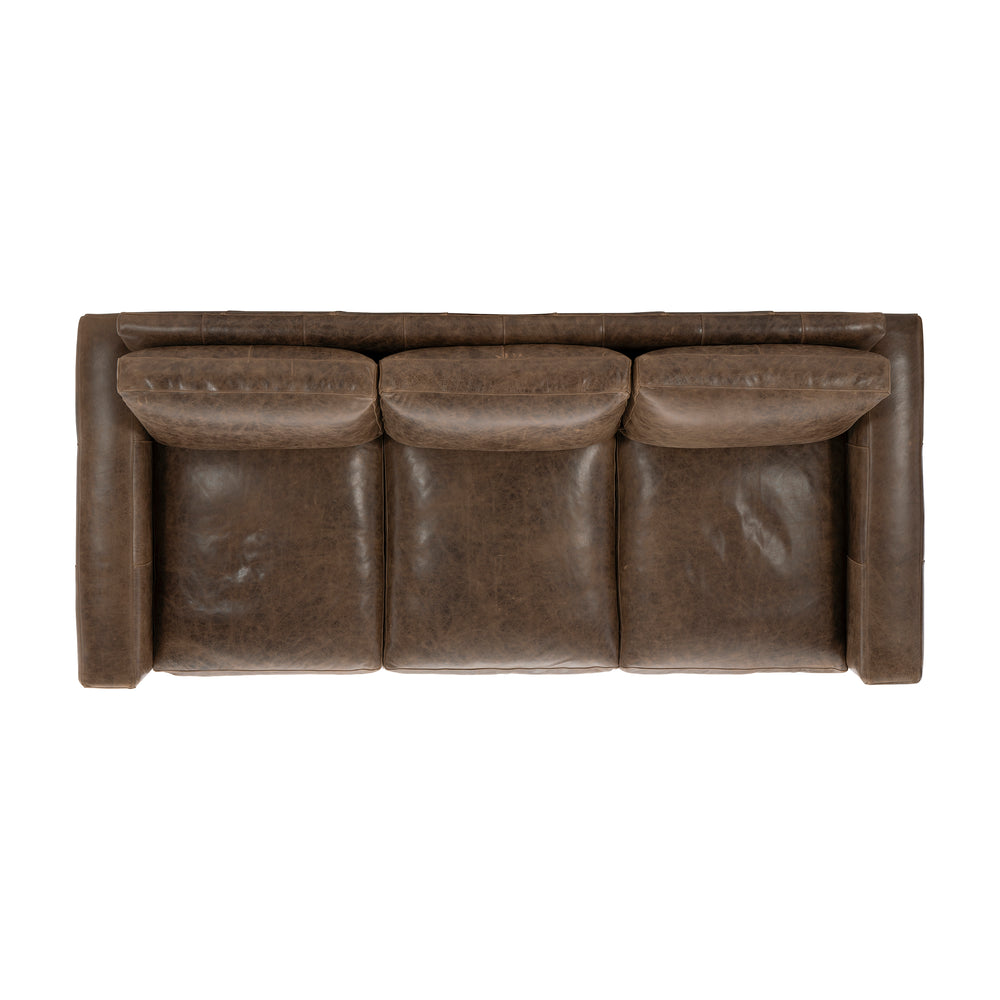 Dawkins Leather Sofa