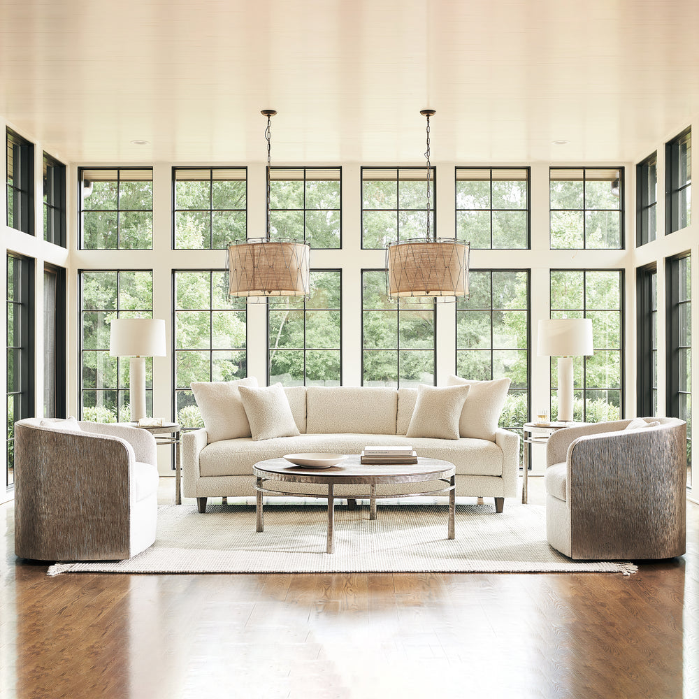 Eliot Upholstered Swivel Lounge Chair