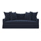 Grace Sofa  option 1580-444 Velvet Blue