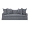 Grace Sofa  option 5533-011 Crypton Chenille Grey