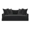 Grace Sofa  option 5534-011 Fortress Velvet Grey