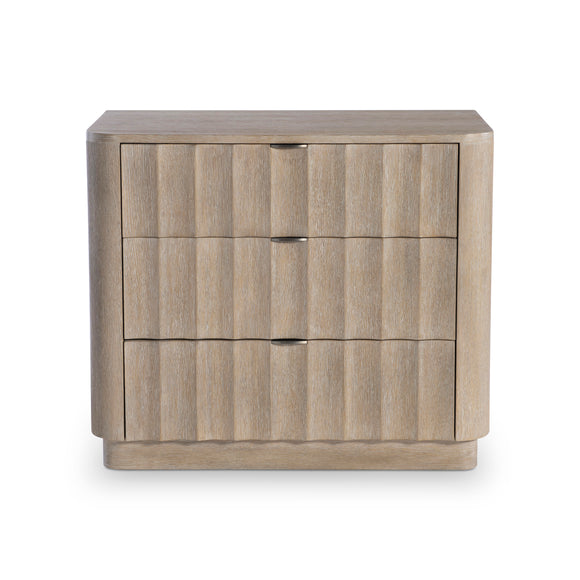 Loggia 3-Drawer Nightstand